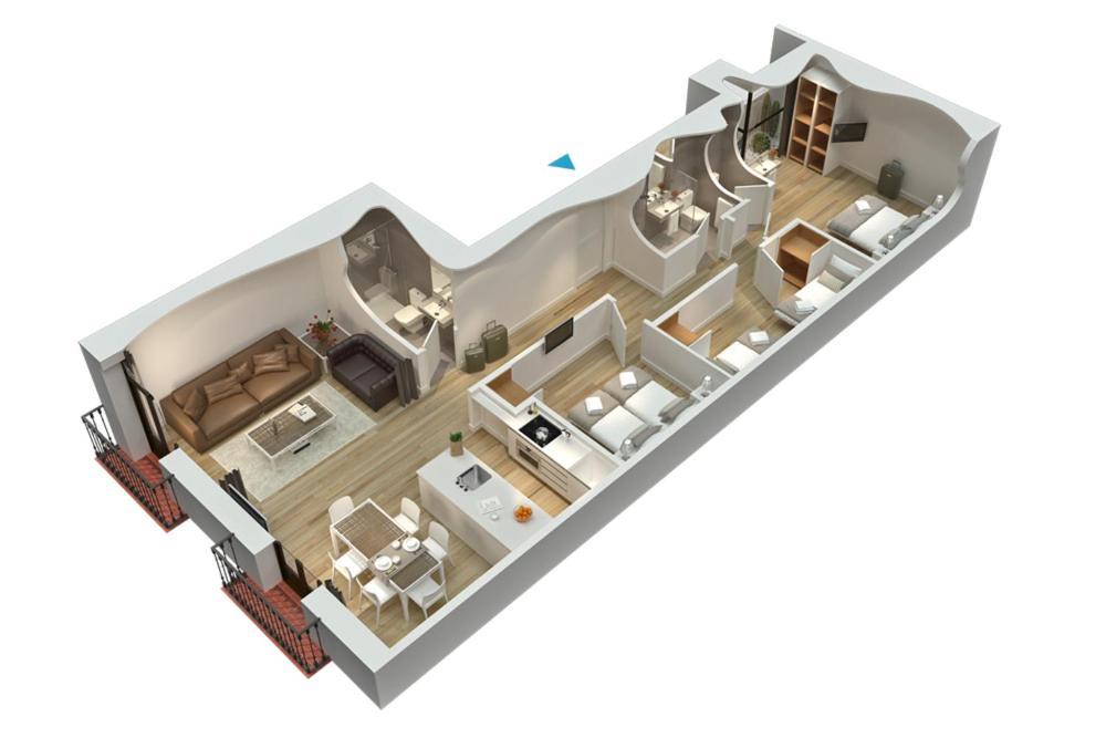 Enjoybcn Colon Apartments Barcelona Rom bilde